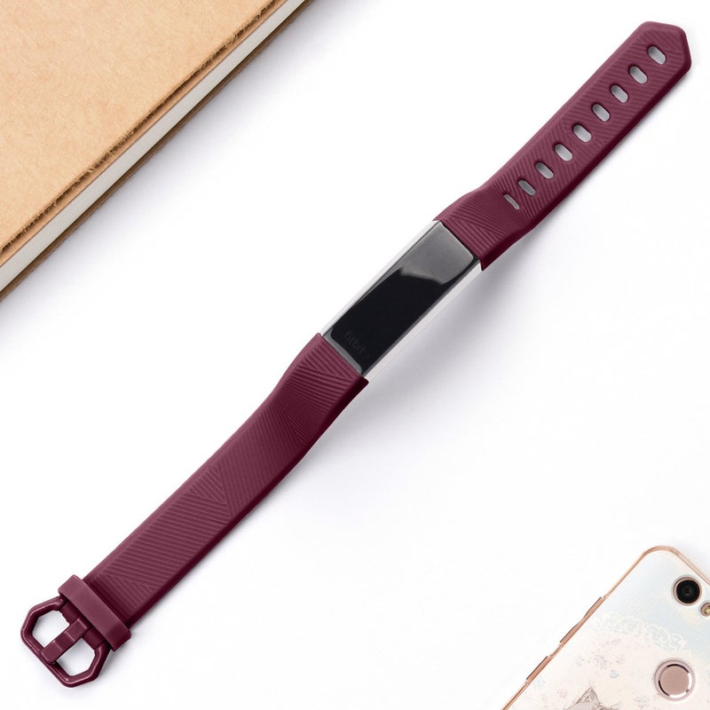 Greeninsync Compatible with Fit Bit Alta Band for Women, Replacement for Fit Bit Alta HR Bands Small Watch Buckle Wristbands for Fit Bit Alta/Fit Bit Alta HR/Ace Strap Bracelets (Fuchsia) - Image 5